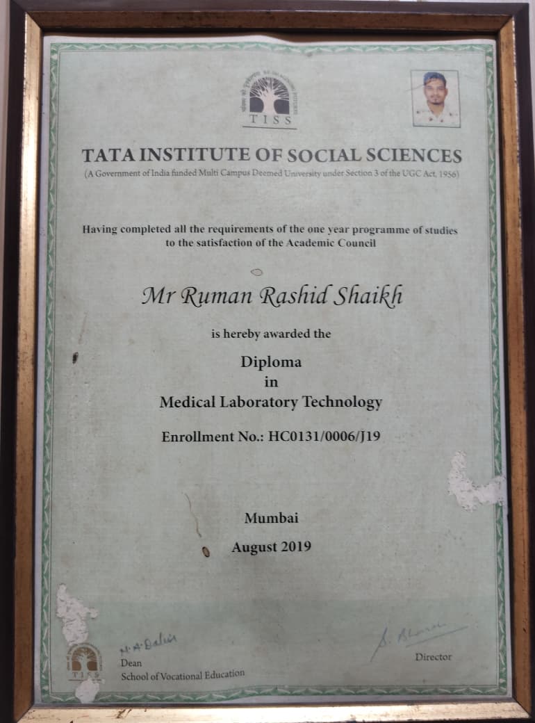 Professional Training Certificate